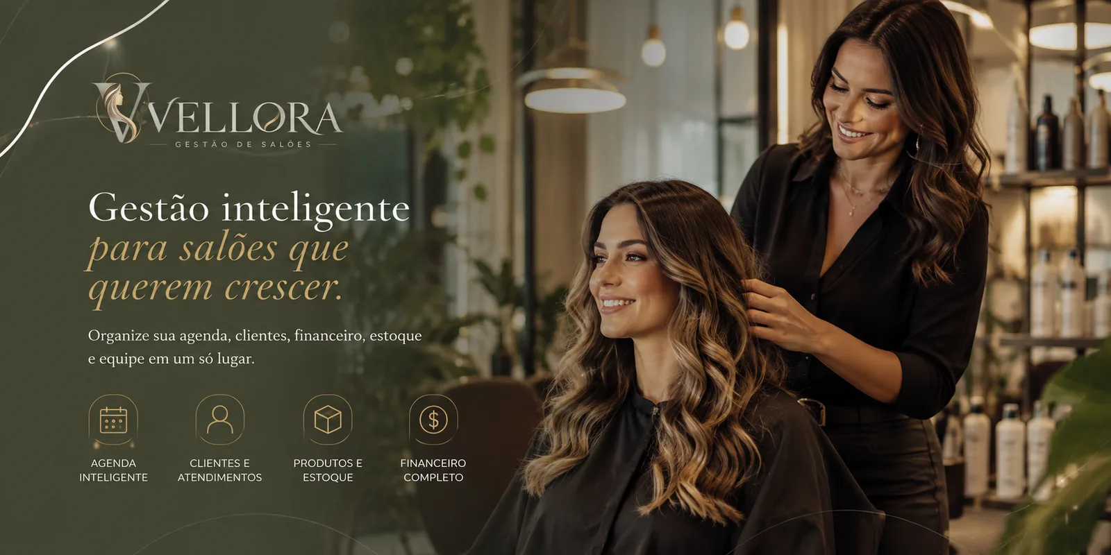 Gestão inteligente para salões de beleza